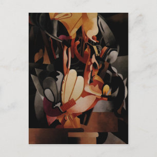 Fracturing-Erinnerungen Postkarte