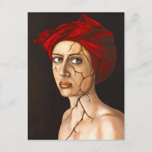 Fracturing-Identität Postkarte