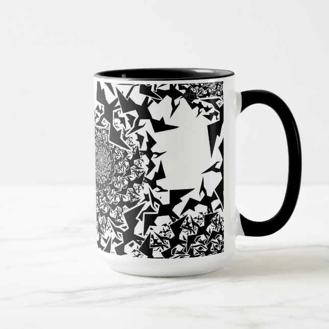 Fractyl Pterodactyl-Schwärme Tasse (Rechts)