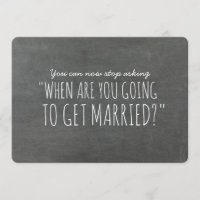 Frag des Vorschlags von Funny Bridesmaid