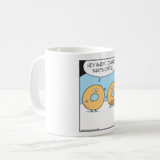 Frag dich nicht, ob Kaffee tropfte. Kaffeetasse