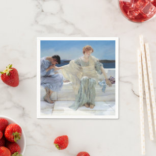 Frag Me No more von Alma Tadema Wedding Serviette