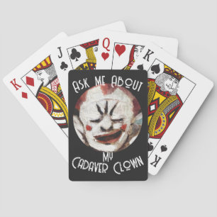 Frag mich nach meiner Leichen-Clown-Dinnerparty 20 Spielkarten