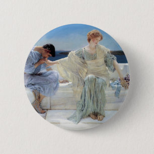 Frag mich nicht mehr von Sir Lawrence Alma Tadema Button