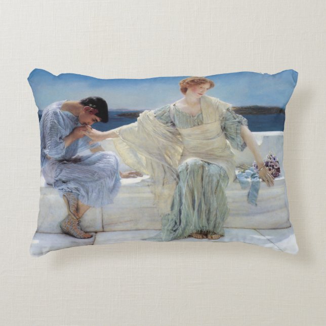 Frag mich nicht mehr von Sir Lawrence Alma Tadema Dekokissen (Vorderseite)