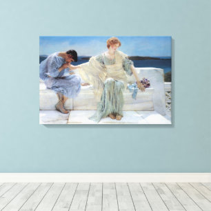 Frag mich nicht mehr von Sir Lawrence Alma Tadema Leinwanddruck