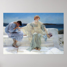 Frag mich nicht mehr von Sir Lawrence Alma Tadema Poster