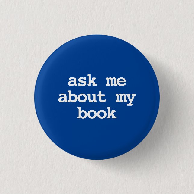 frag mich über mein Buch Button (Vorderseite)