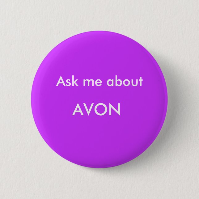 Frag mir, AVON Button (Vorderseite)
