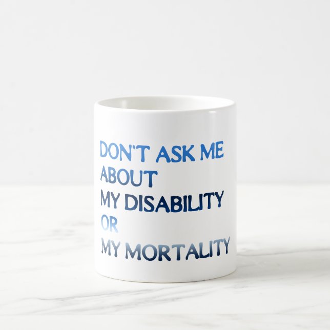 Frag mir nicht kaffeetasse (Mittel)