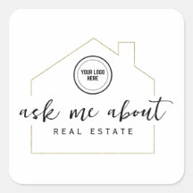 Frag mir über das Logo "Real Anwesen Gold Houses" 