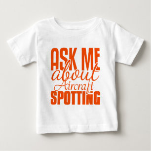 Frag mir über die Flugzeugauswertung Baby T-shirt