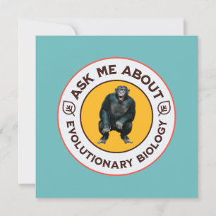 Frag mir über Evolutionsbiologie Chimpanzee Ape