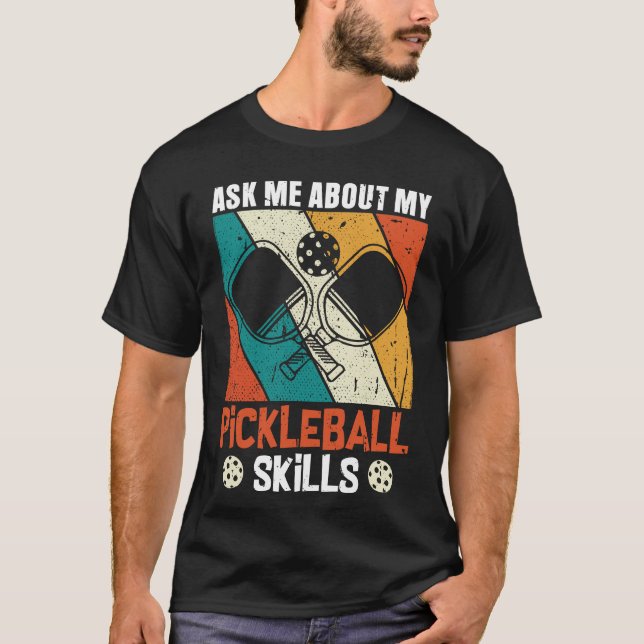Frag mir über meine Fähigkeiten im Wahlkampf T-Shirt (Vorderseite)
