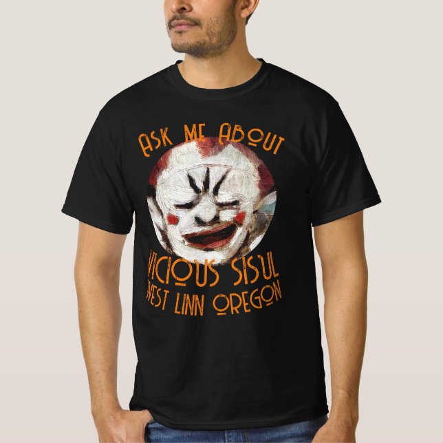 Frag mir über meine SCHÖNE SCHWESTLINN OREGON T-Shirt (Vorderseite)