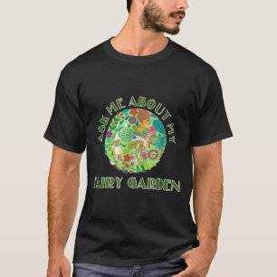 Frag mir über meinen Friseurgarten T-Shirt