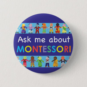 Frag mir über MONTESSORI 2.25" Round Button