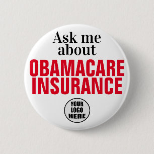 Frag mir über Obamacare Button