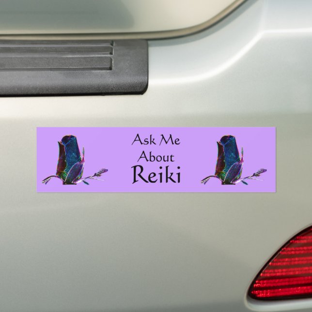 Frag mir über Reiki Autoaufkleber (Auf Auto)