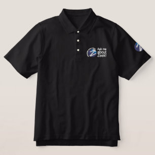 Frag mir über Zeek - Men Polo Circle Logo