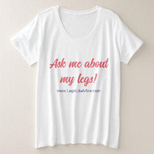 Frag mir vom Shirt meiner Beine.