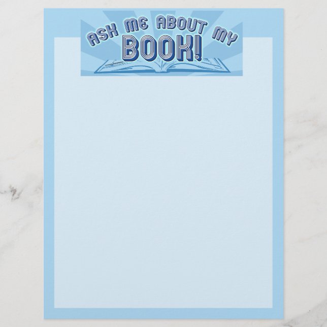 Frag mir von meinem Buch. Flyer (Vorne)