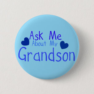 Frag mir von meinem Enkel! Button
