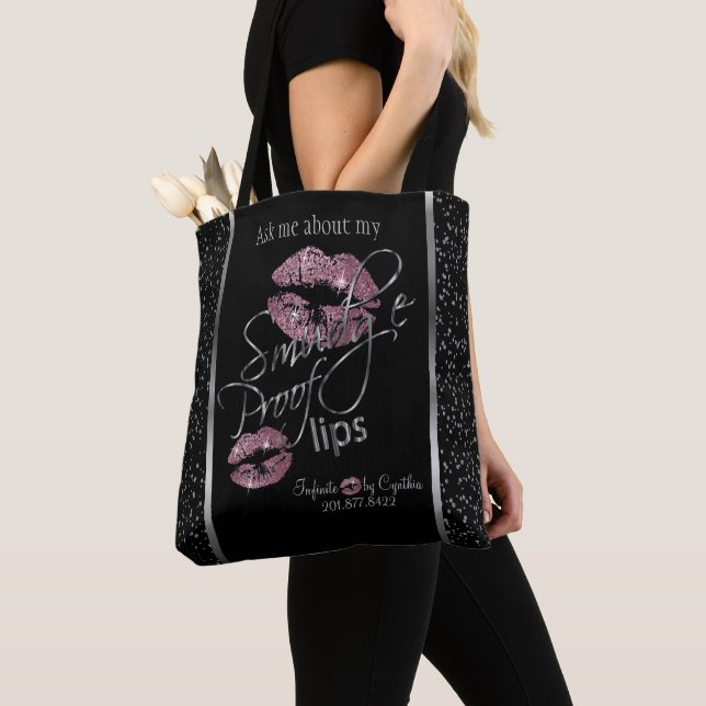Frag mir von meinen Patronenbelägen - Lipsense II Tasche (Von Nahem)