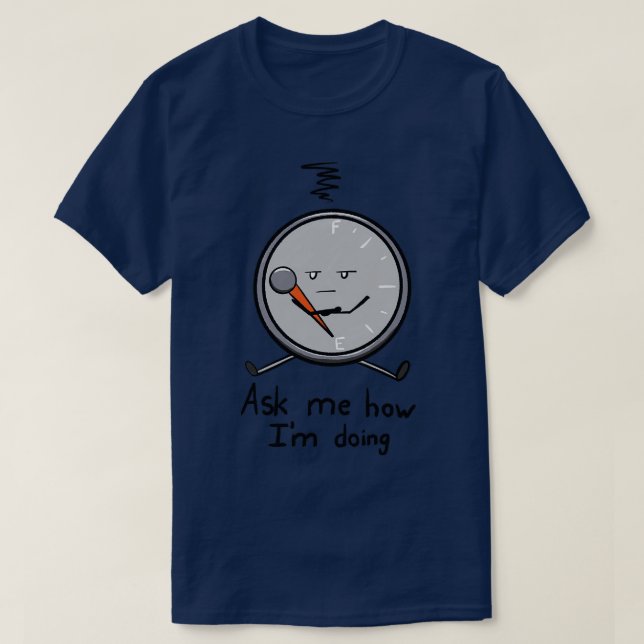 Frag mir, wie ich das mache T-Shirt (Design vorne)