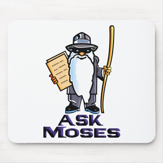 Frag Moses Mousepad (Vorne)