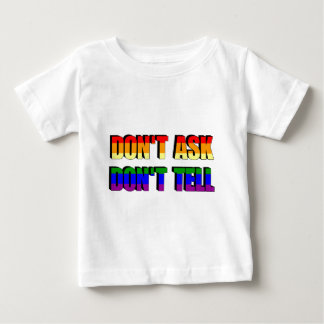 Frag nicht, es nicht zu sagen baby t-shirt