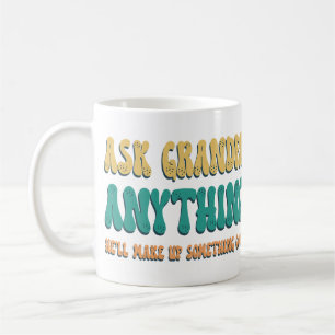Frag Opa alles Lustige Opa Sprüche Kaffeetasse