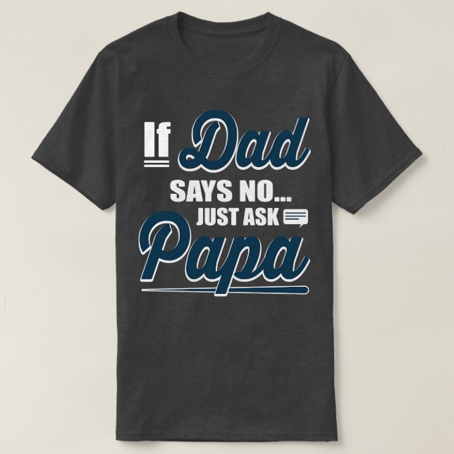 Frag Papa T-Shirt (Design vorne)