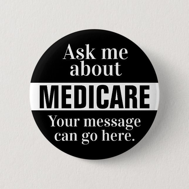 Frag über Medicare Button (Vorderseite)