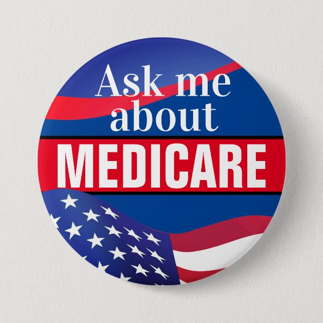 Frag über Medicare Button (Vorderseite)