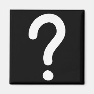 Frage Mark, Funny, Joke, Sarcastic, Familie Magnet