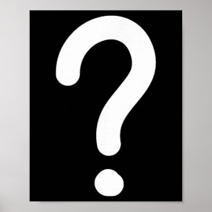 Frage Mark, Funny, Joke, Sarcastic, Familie Poster