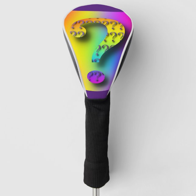 Frage Mark Golf Club Treiberabdeckung Golf Headcover (Vorderseite)