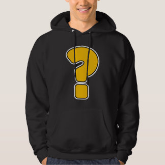 Frage Mark Punctuation Fan Hoodie