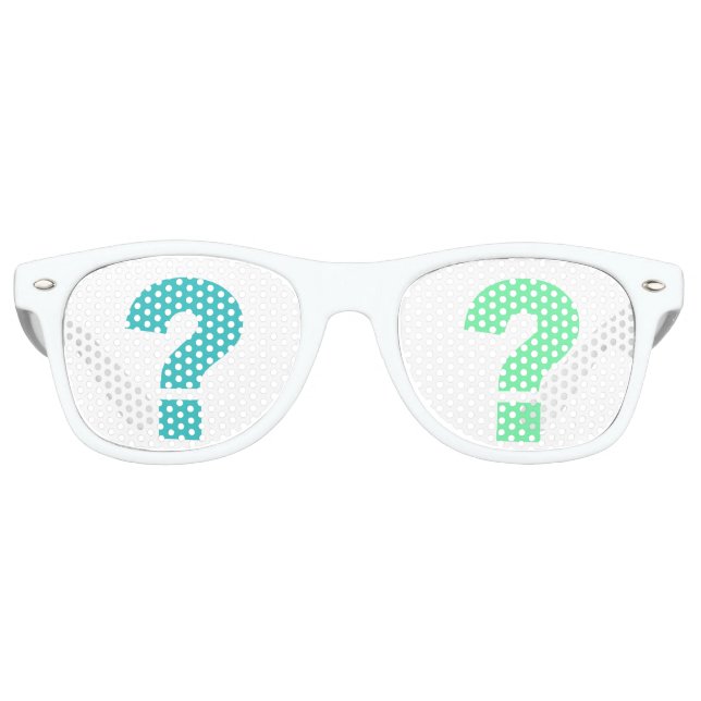 Frage Mark Sunglasses Partybrille (Vorderseite)