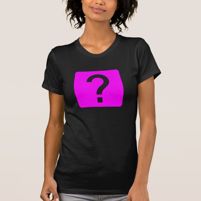 Frage-Markplatz-Panel T-Shirt (Vorderseite)