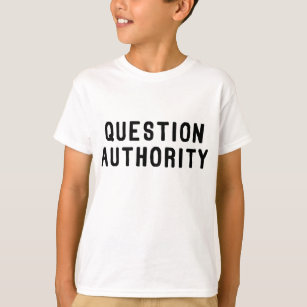 Fragen-Berechtigung T-Shirt