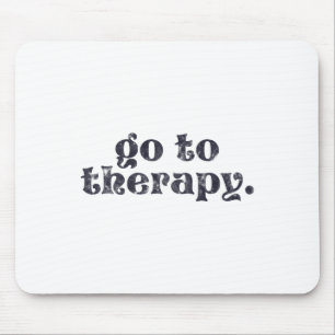 Fragen der psychischen Gesundheit zu Therapiespass Mousepad