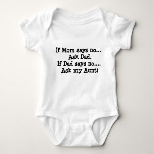 Fragen Sie meine Tante Bodysuit Baby Strampler