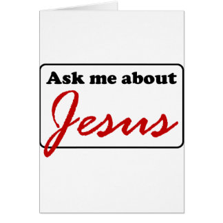 Fragen Sie mich über Jesus