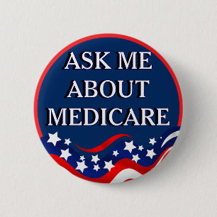 Fragen Sie mich über Medicare Button