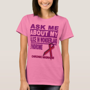 Fragen Sie mich über mein Alice im T-Shirt