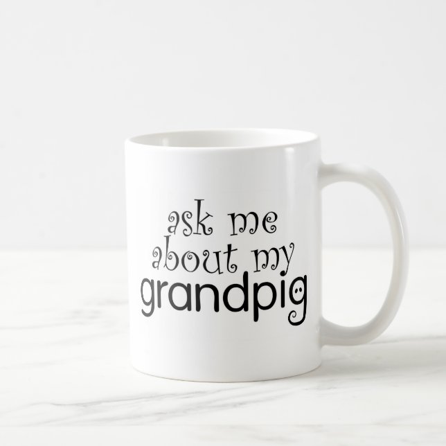 fragen Sie mich über mein Kaffeetasse (Rechts)