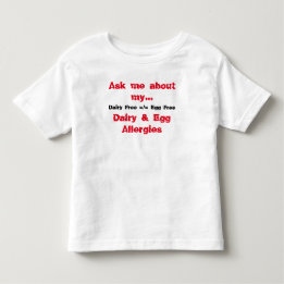 Fragen Sie mich über meine Molkerei-u. Kleinkind T-shirt
