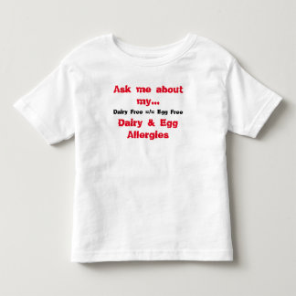 Fragen Sie mich über meine Molkerei-u. Kleinkind T-shirt